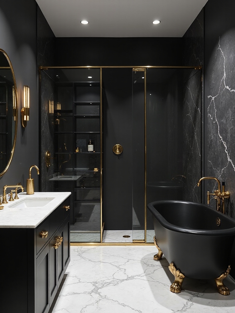 timeless luxurious bathroom elegance