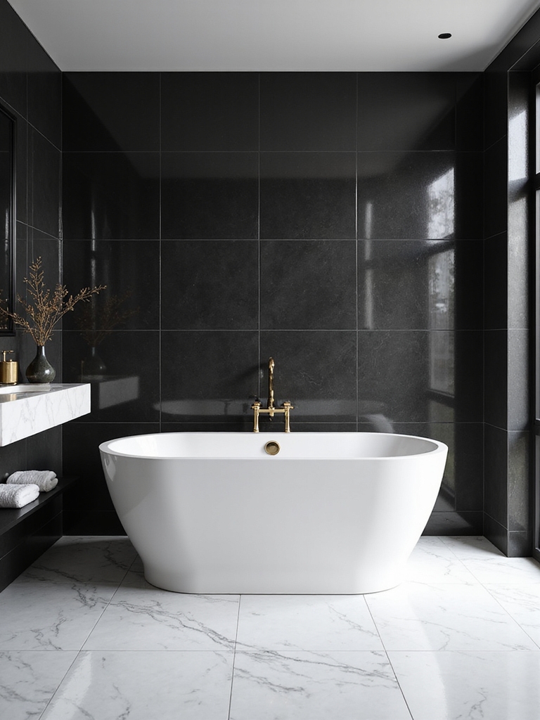 timeless luxury through contrast