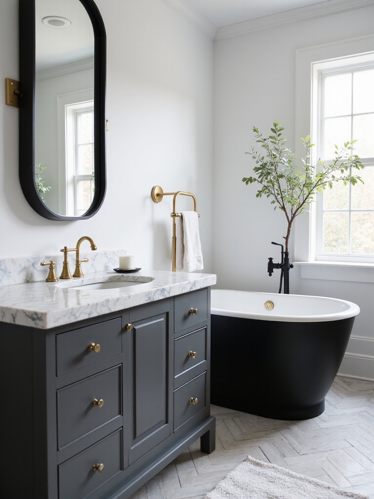 timeless monochrome bathroom designs