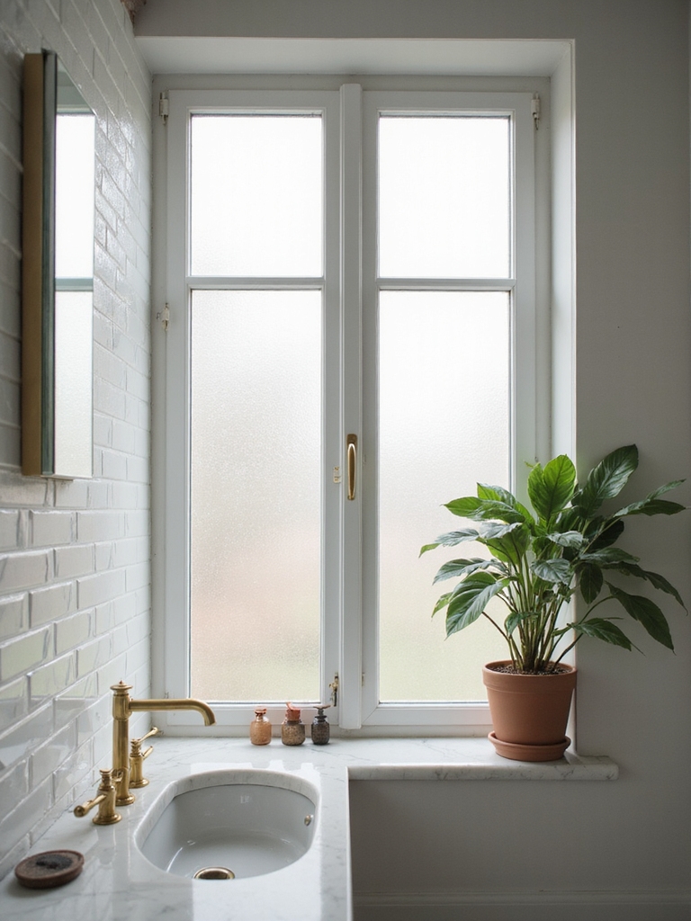 timeless privacy frosted glass