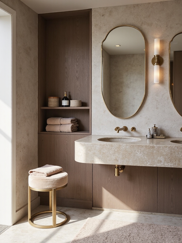 velvet luxury for bathrooms