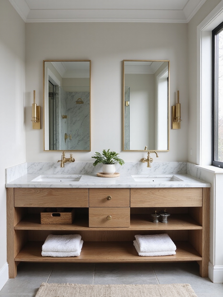 versatile family bathroom designs
