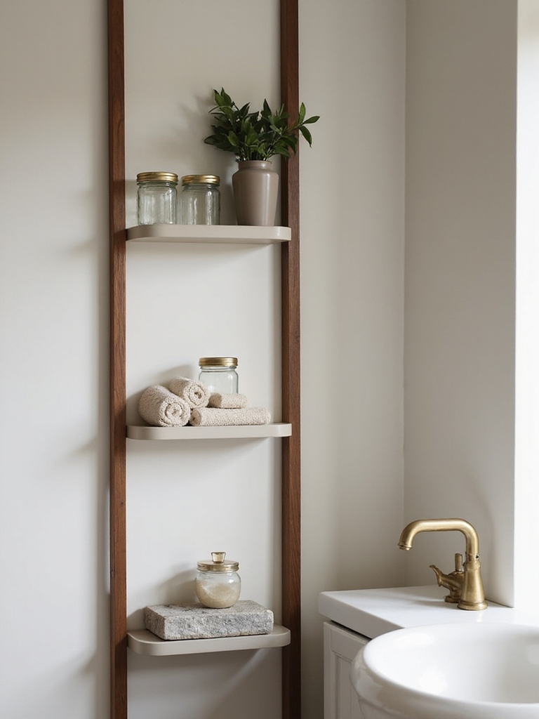 vertical storage for bathrooms
